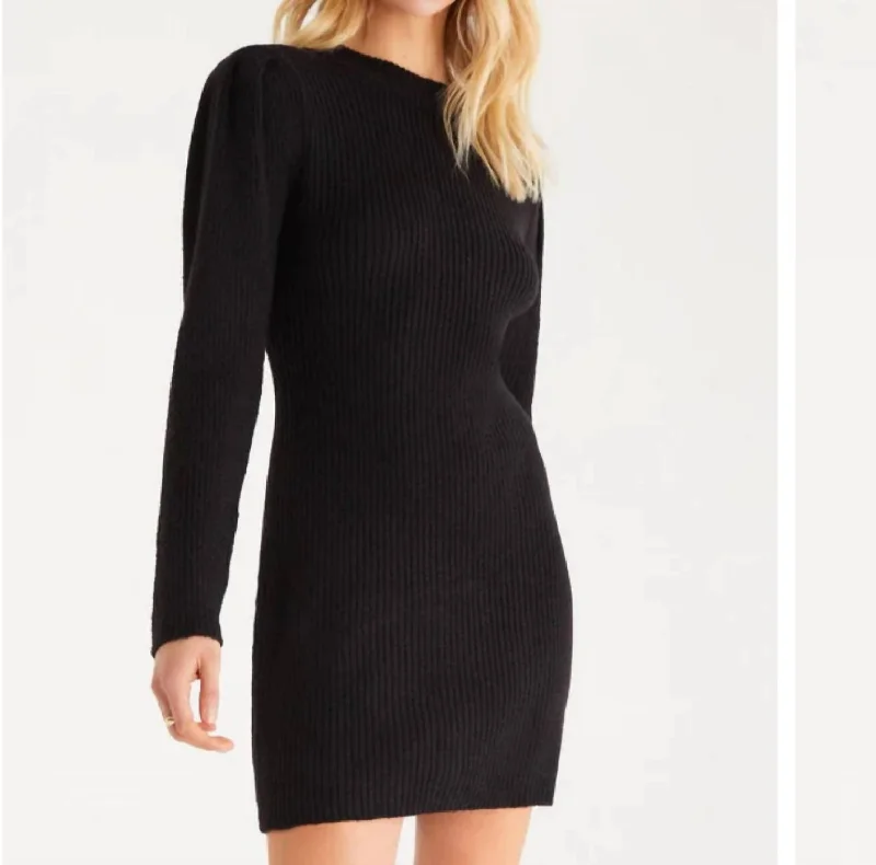 Meredith Dress In Black