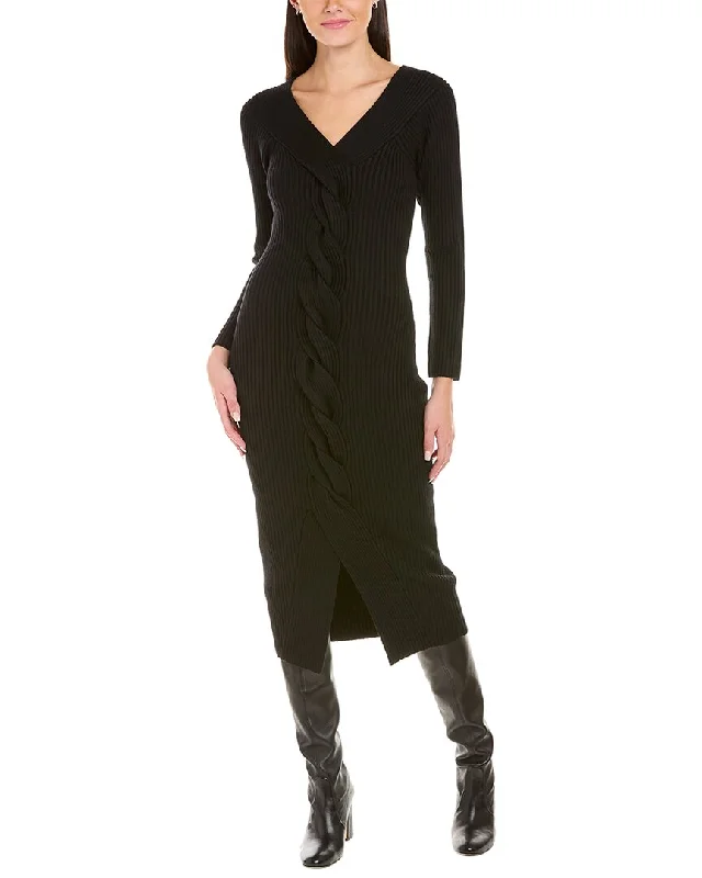 AMUR Trianna Wool-Blend Sweaterdress