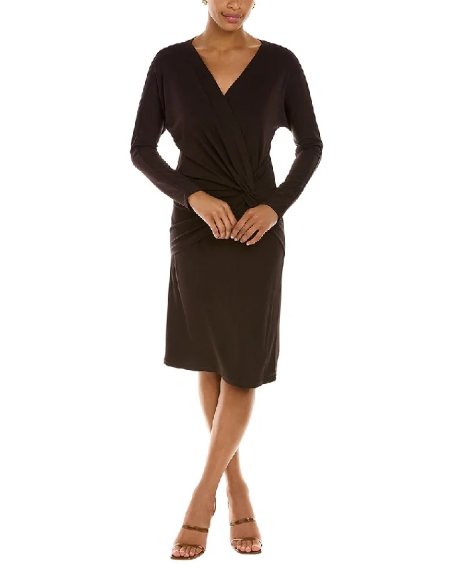 Josie Natori Side Knot Sheath Dress