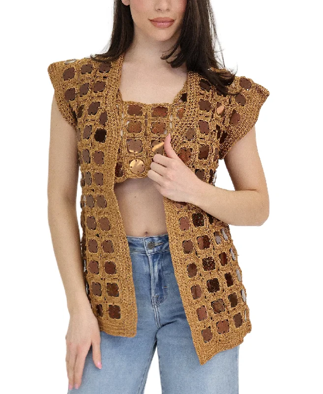 Sequin Vest