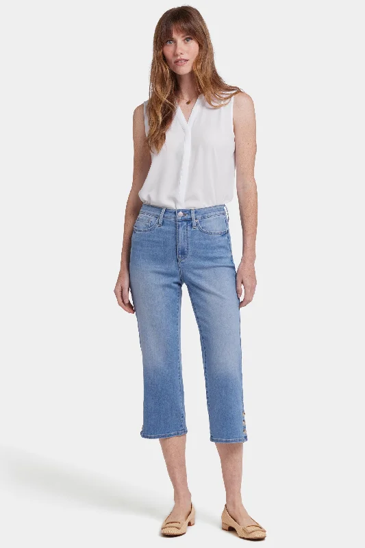 Joni Relaxed Capri Jeans - Salamanca Sun