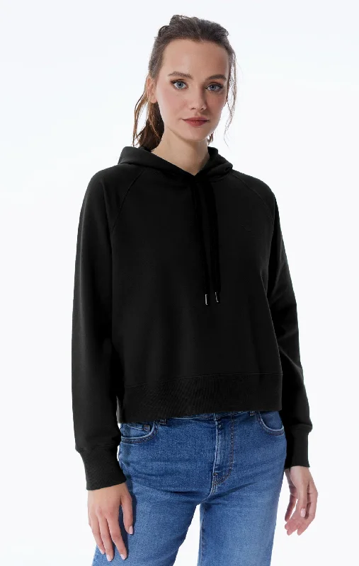 Janice Long Sleeve Hoodie Black