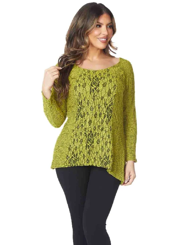 Tianello "TOVA" Jacquard Knit Jersey "Nao" Tunic