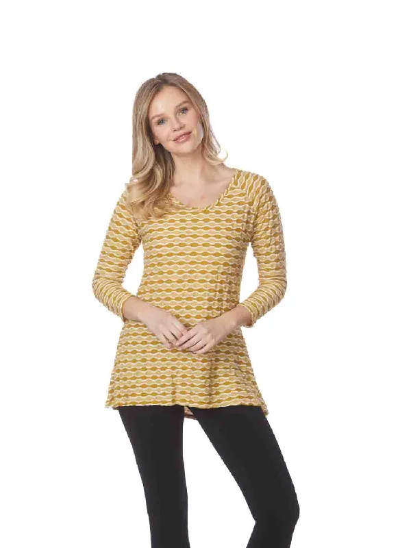 Tianello "Yazdi" Knit Jersey Jacquard Livia Tunic