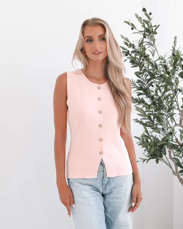 Corlini Knit Top - Pink