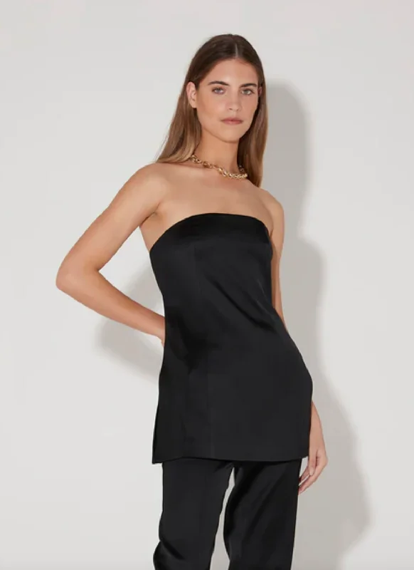 Orsun Strapless Top - Black