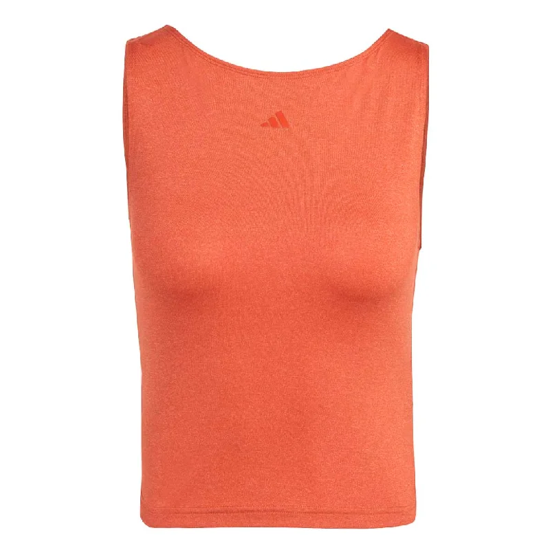 adidas - Women's Yoga Studio Crop Tank Top (HR5065)