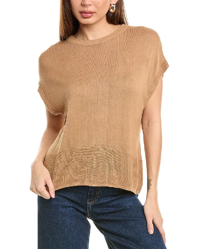 Vince Camuto Dropped-Shoulder Top