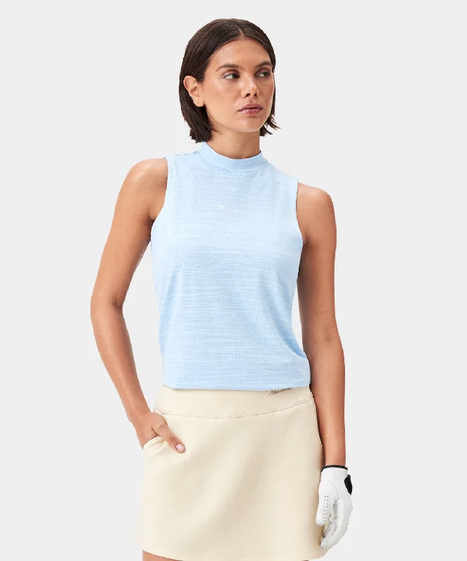 Light Blue Sleeveless Shirt