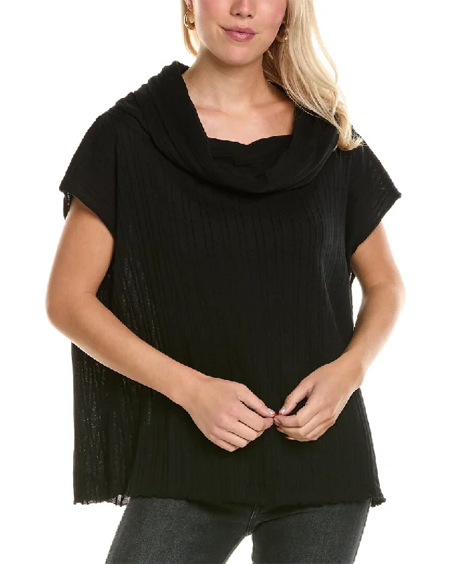 PLANET Ribbed Off-the-Shoulder Top