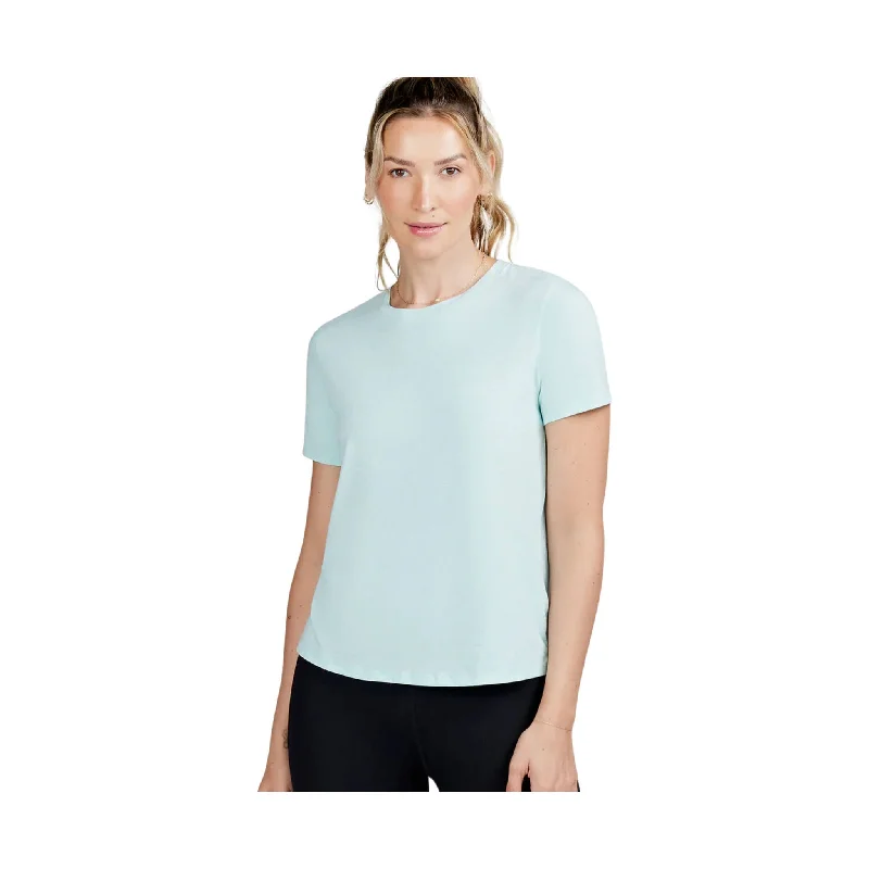 Tasc Women's All Day Short Sleeve T Shirt - Serene Heather - ONLINE STORE CREDIT/EXCHANGE ONLY