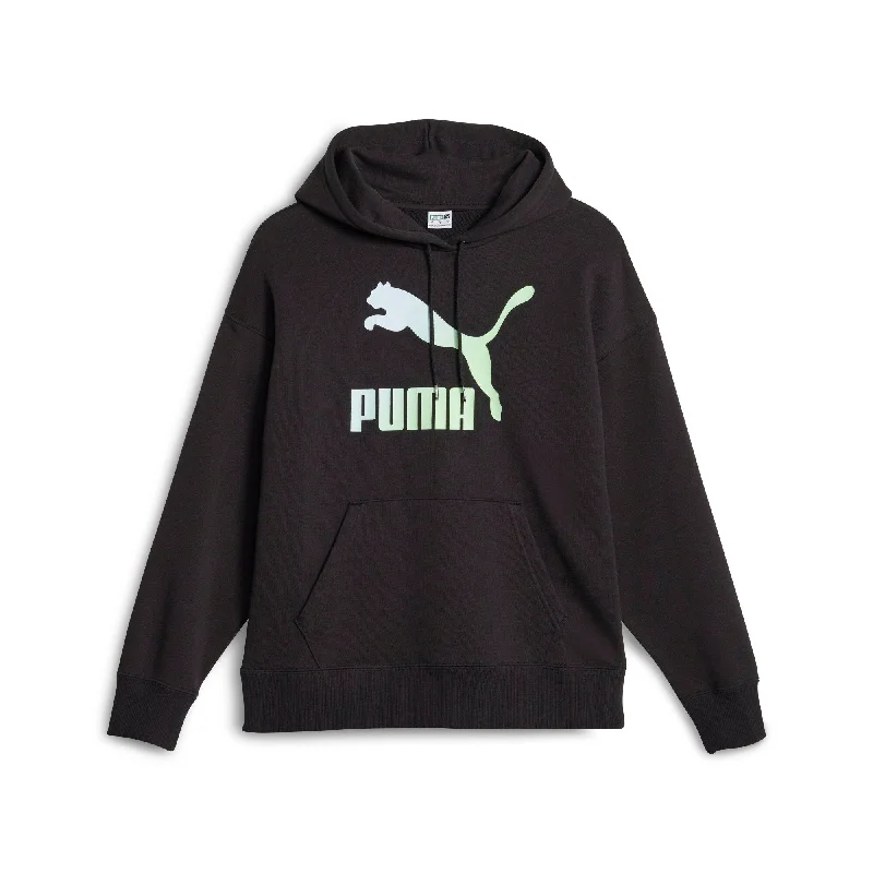 PUMA Women's Classics Logo Infill Hoodie