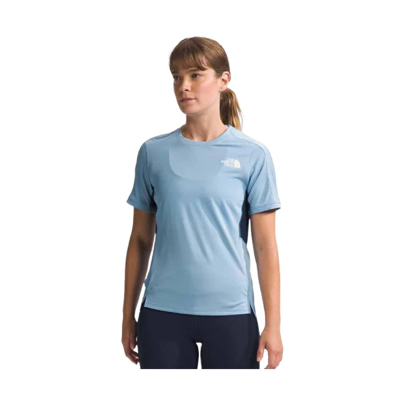 The North Face Women's Sunriser Short Sleeve - Steel Blue/Summit Navy FINAL SALE