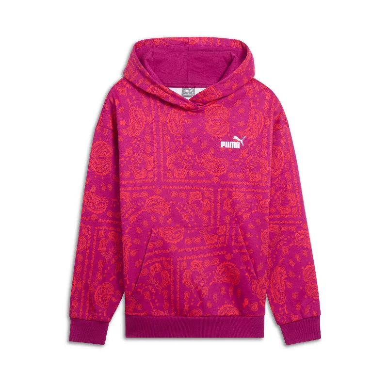 PUMA Women's ESS+ Paisley AOP Hoodie