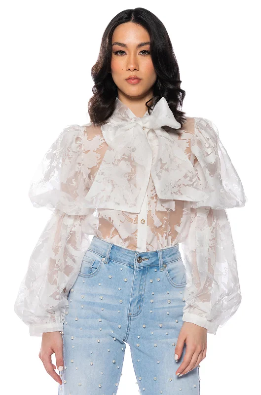 LOOKING LIKE THIS SHEER BLOUSE