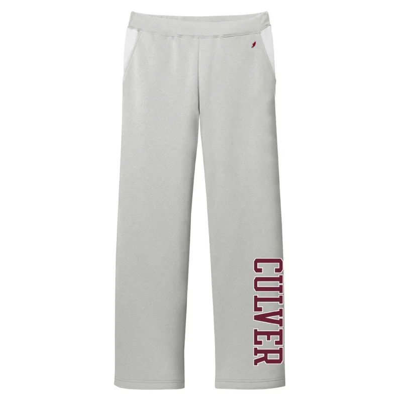 Womens Reverse Fleece Pant - Steel Grey