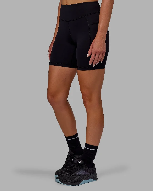 Elite Mid Shorts - Black