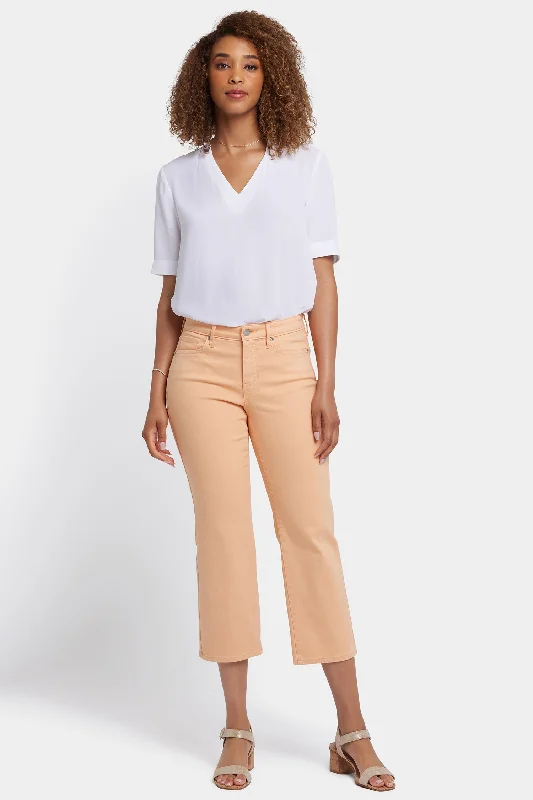 Relaxed Piper Crop Jeans - Apricot Nectar