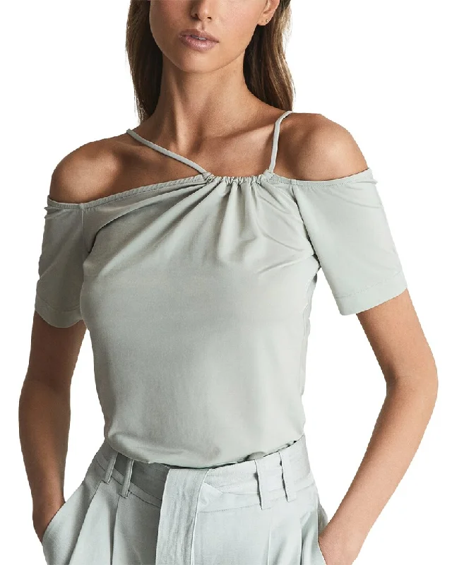 Reiss Cierra Strappy Off-Shoulder Top