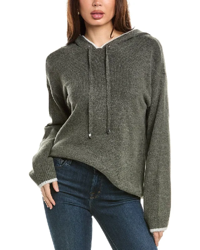 Vince Camuto Tipped Hoodie