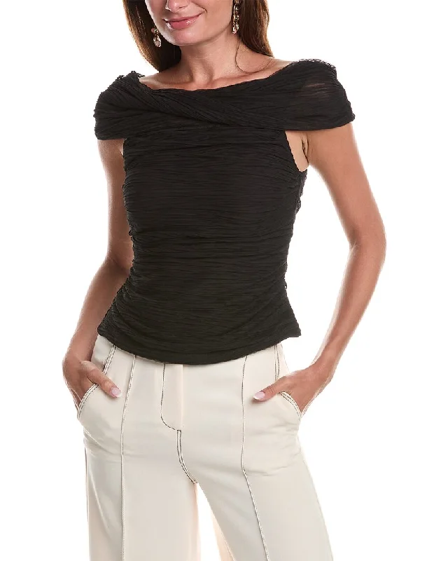 BCBGMAXAZRIA Off-the-Shoulder Top