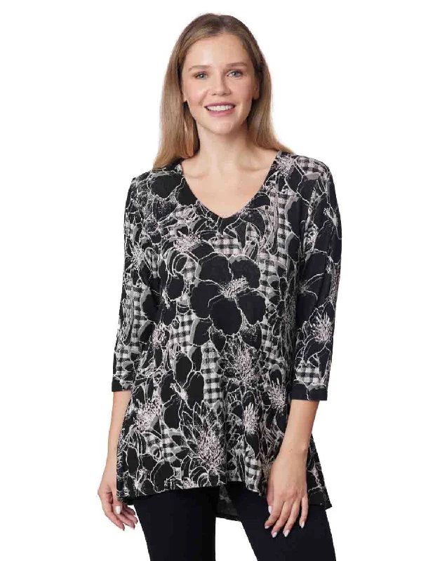 Tianello "Bowdeen" French Knit "Leyton" Tunic