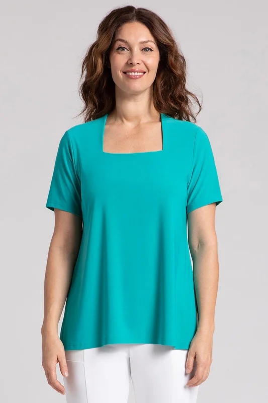 Square Neck Top | Gem