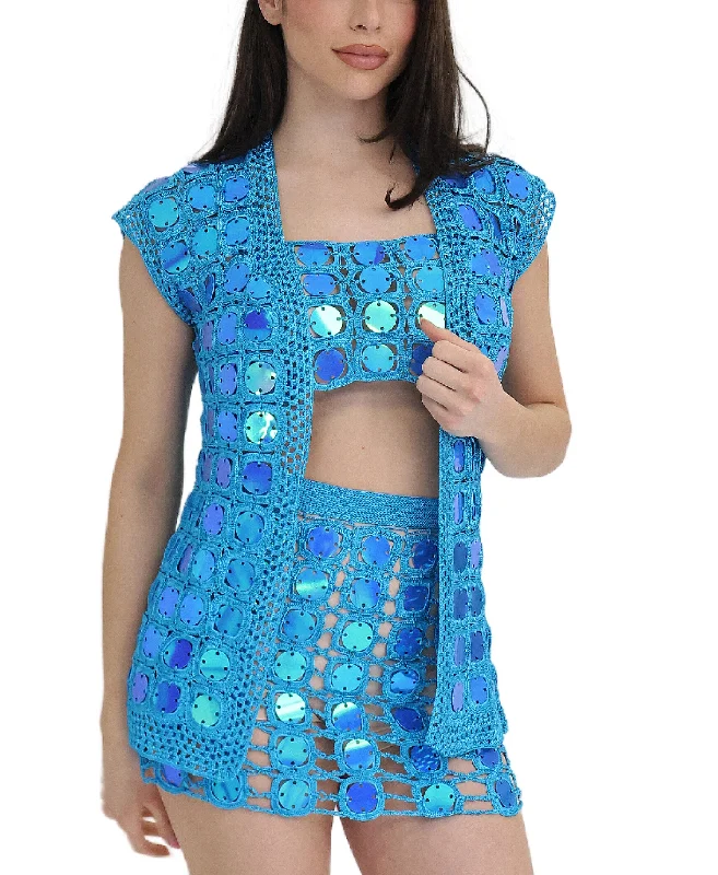 Sequin Vest