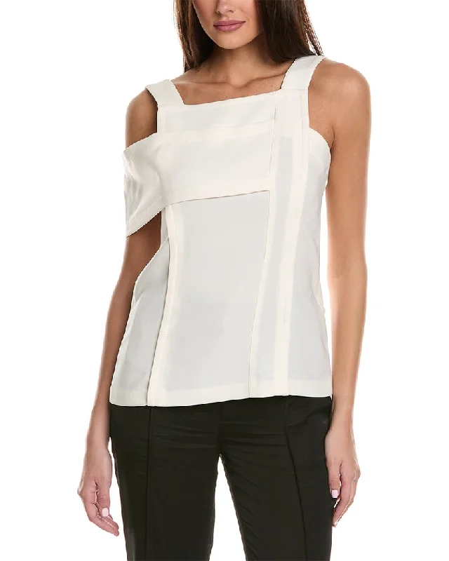 3.1 Phillip Lim Cold-Shoulder Top