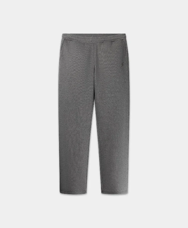 Grey Marl Mono Rib Pants