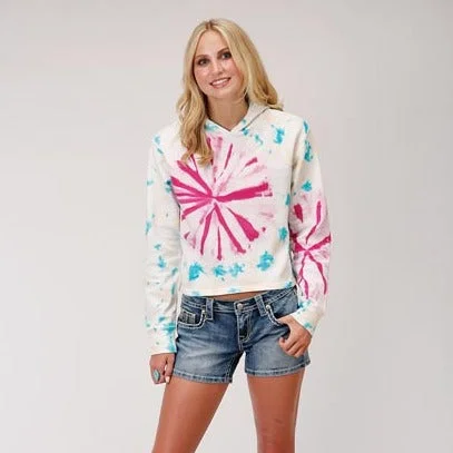 Roper Women's Tie Dye Copped Hoodie